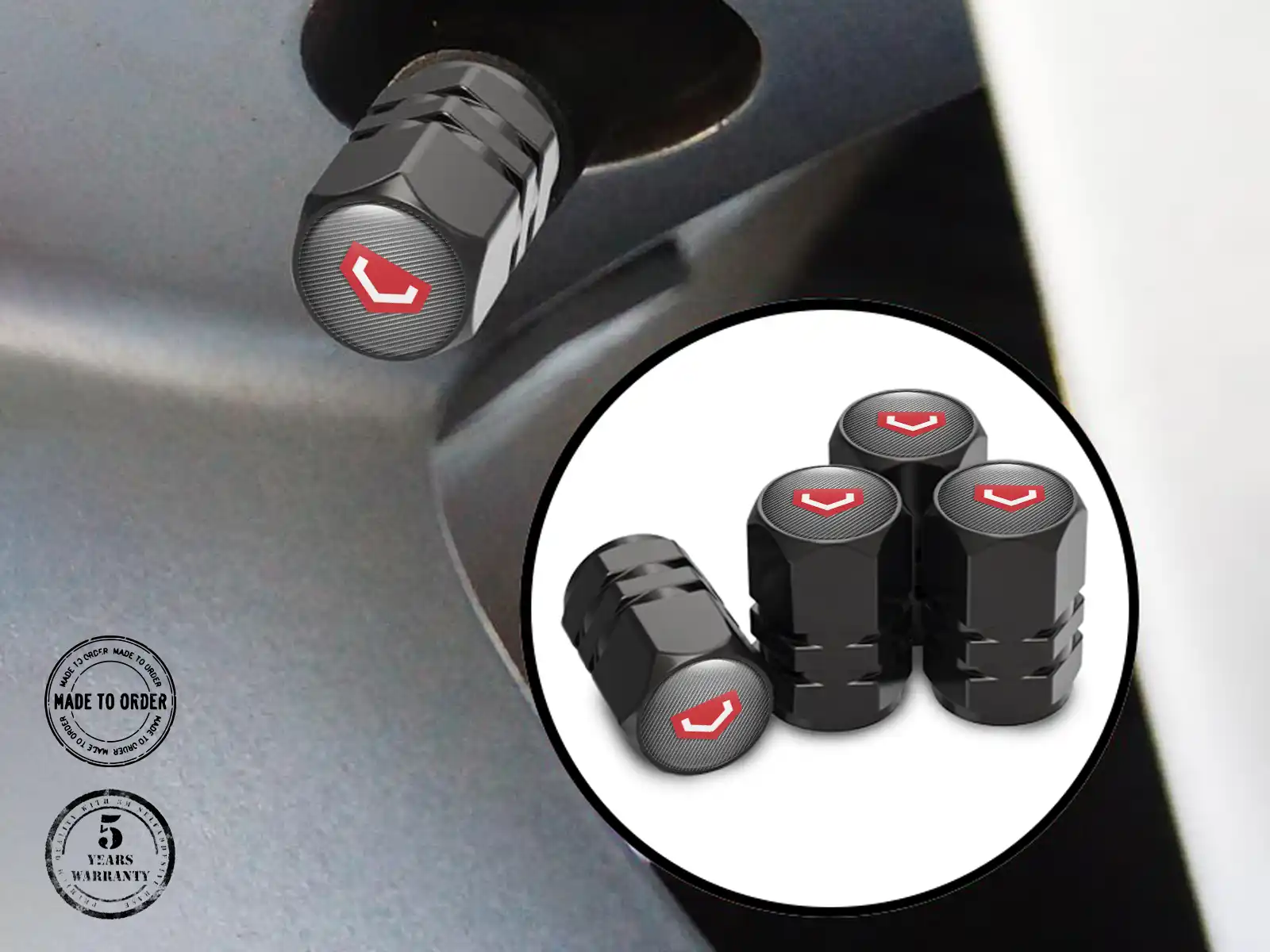 Vossen Tyre Valve Caps for Truck Limited Edition